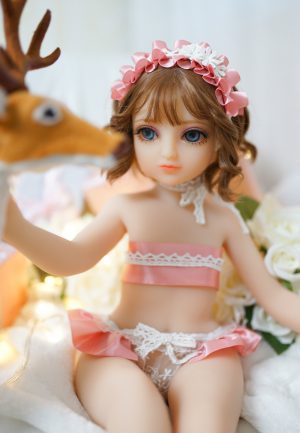 AXB-65cm Tpe 3kg Flat Chest Doll Cherry