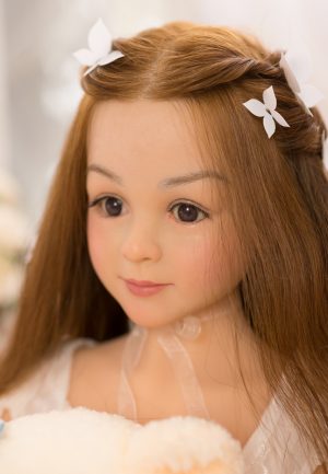 AXB-108cm Tpe 13kg Doll Silicone Head 02A