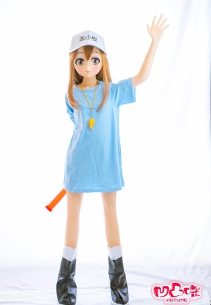 AOTUME-135cm Tpe 18kg Slim Doll Head 24