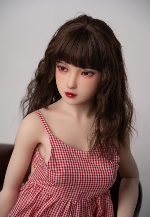 AXB-130cm Tpe 21kg Big Breast Doll with Realistic Body Makeup A132