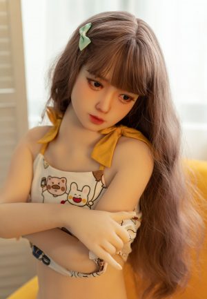 AXB-142cm Tpe 25kg Doll with Realistic Body Makeup A163