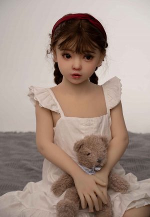 AXB-110cm Tpe 15kg Doll with Realistic Body Makeup A169