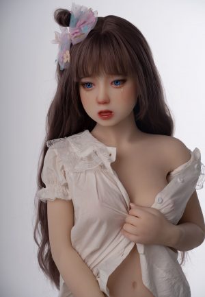 AXB-130cm Tpe 21kg Big Breast Doll with Realistic Body Makeup TC25R