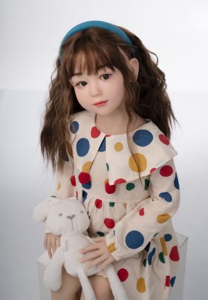 AXB-110cm Tpe 15kg Doll with Realistic Body Makeup Silicone Head GB02