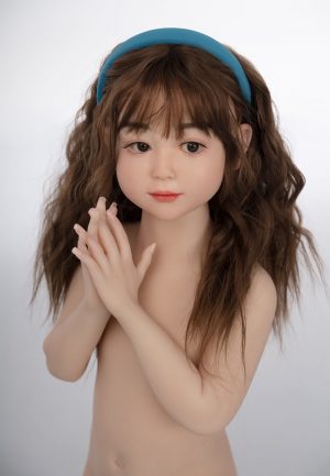 AXB-110cm Tpe 15kg Doll with Realistic Body Makeup Silicone Head GB02