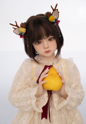 AXB-100cm Tpe 13kg Doll with Realistic Body Makeup TB08