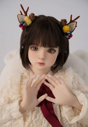 AXB-100cm Tpe 13kg Doll with Realistic Body Makeup TB08