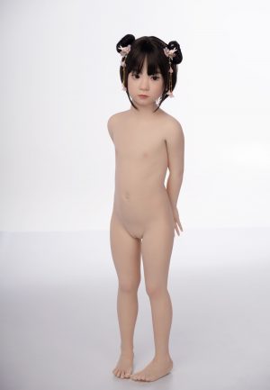 AXB-110cm Tpe 15kg Doll with Realistic Body Makeup Silicone Head GB06