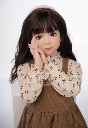 AXB-110cm Tpe 15kg Doll with Realistic Body Makeup TB02