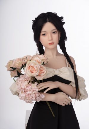 AXB-140cm Tpe 25kg Doll with Realistic Body Makeup Silicone Head GD13