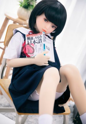 MOMO-128cm Tpe 17kg Flat Chest Doll MM103 Waka
