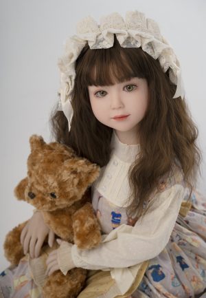 AXB-110cm Tpe 15kg Doll with Realistic Body Makeup Silicone Head GB02