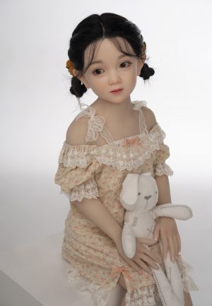 AXB-110cm Tpe 15kg Doll with Realistic Body Makeup Silicone Head GB16