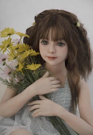 AXB-126cm Tpe 20kg Doll with Realistic Body Makeup TC13R