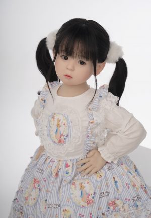 AXB-88cm Tpe 13kg Doll with Realistic Body Makeup Silicone Head GA13