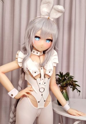 AOTUME-135cm Silicone 18kg Slim Doll Head 80