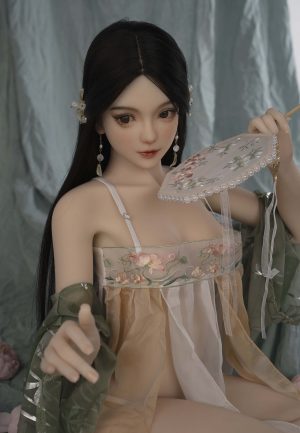 AXB-140cm Tpe 24kg Doll with Realistic Body Makeup TD43R