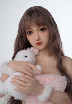 AXB-130cm Tpe 21kg Big Breast Doll with Realistic Body Makeup TD17