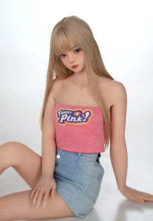 AXB-148cm Tpe 30kg Doll with Realistic Body Makeup TD55