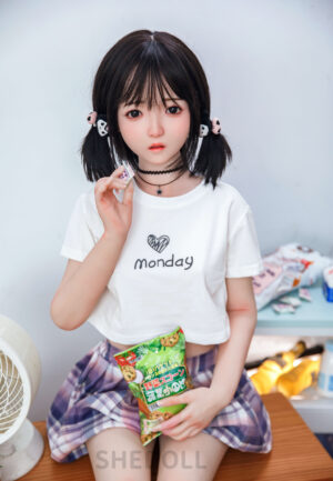 SHEDOLL-140cm Tpe 24kg Doll Silicone Head Yi