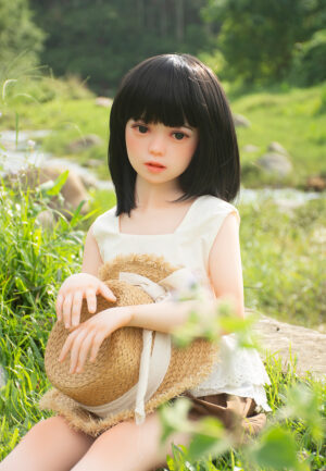 AXB-108cm Tpe 13kg Doll with Realistic Body Makeup ATB05