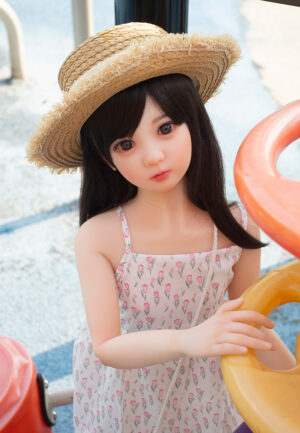 AXB-108cm Tpe 13kg Doll with Realistic Body Makeup ATB10R