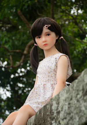 AXB-110cm Tpe 15kg Doll with Realistic Body Makeup ATB03