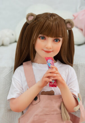 AXB-110cm Tpe 15kg Doll with Realistic Body Makeup ATB21