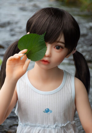 AXB-110cm Tpe 15kg Doll with Realistic Body Makeup ATB58