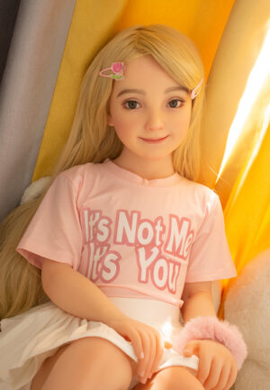 AXB-110cm Tpe 15kg Doll with Realistic Body Makeup Silicone Head AGB21