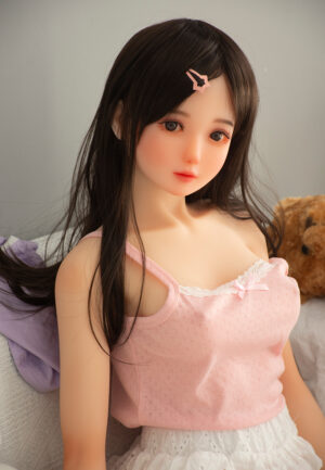AXB-140cm Tpe 24kg Doll with Realistic Body Makeup TD44R
