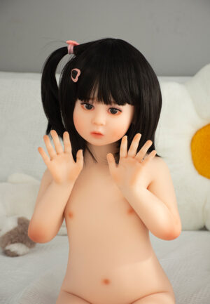AXB-88cm Tpe 13kg Doll with Realistic Body Makeup ATA01